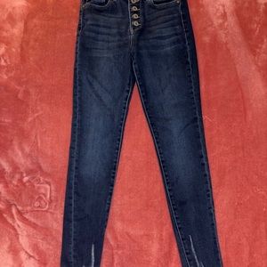 Women's Dark Blue Jeans
